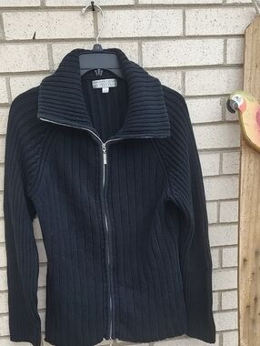 Black Sweater Jacket
